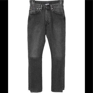 Vetements High Waisted Black Jeans Size Medium